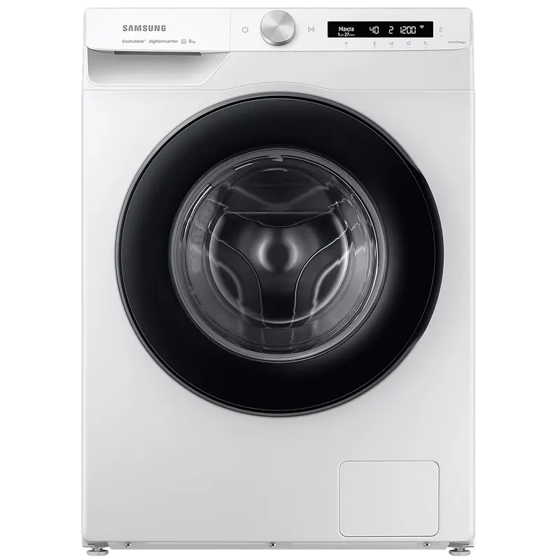 Mașină de spălat Samsung WW80A6S24AW/LD, 8kg, Alb - photo