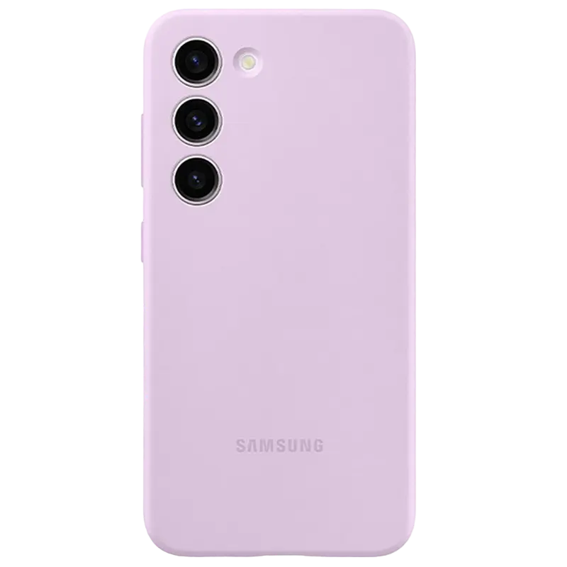 Husă Samsung Silicone Cover for Galaxy S23, Violet - photo