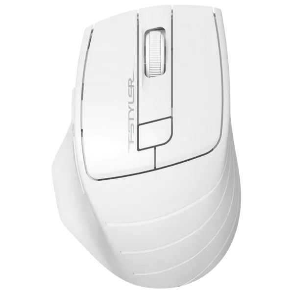 Mouse Wireless A4Tech FG30, Alb/Gri - photo