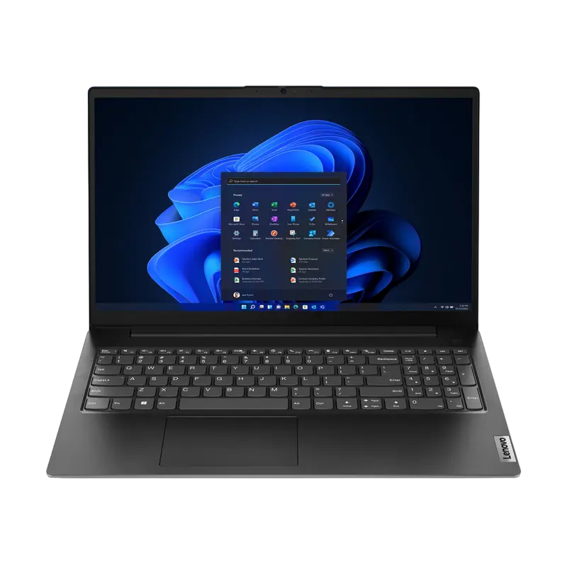 Ноутбук для бизнеса 15,6" Lenovo V15 G4 AMN, Черный, AMD Ryzen 5 7520U, 16Гб/512Гб, Без ОС - photo
