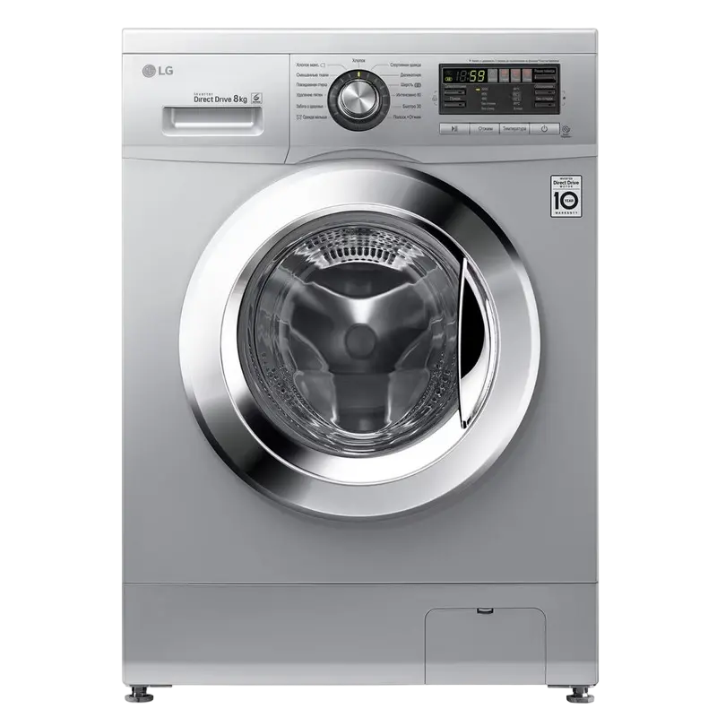 Mașină de spălat LG F1296TD4, 8kg, Gri - photo