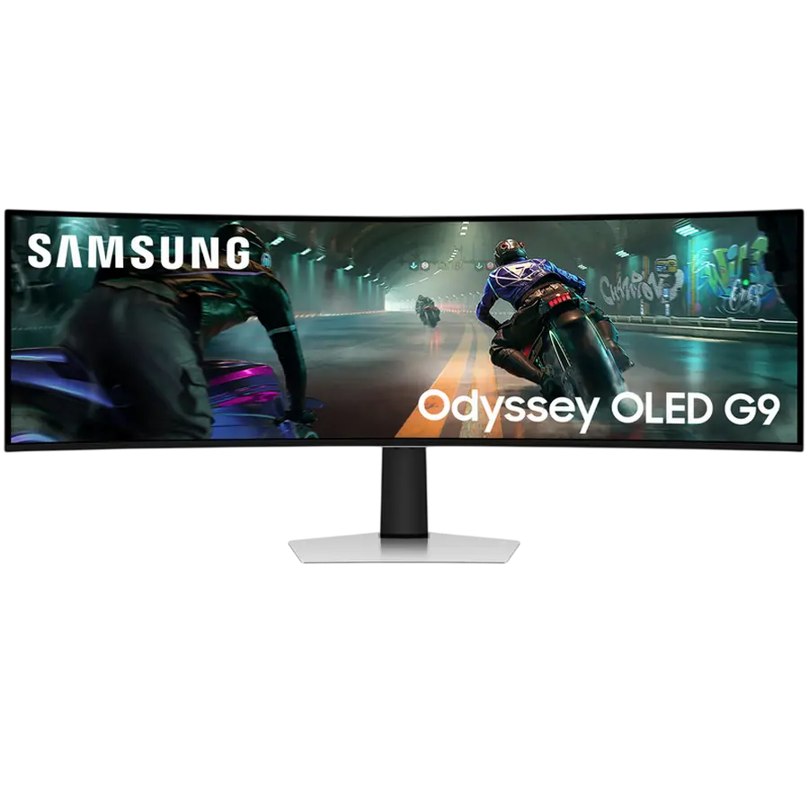 49" Monitor Gaming Samsung S49DG910, OLED 5120x1440 Dual QHD, Argintiu | Negru - photo