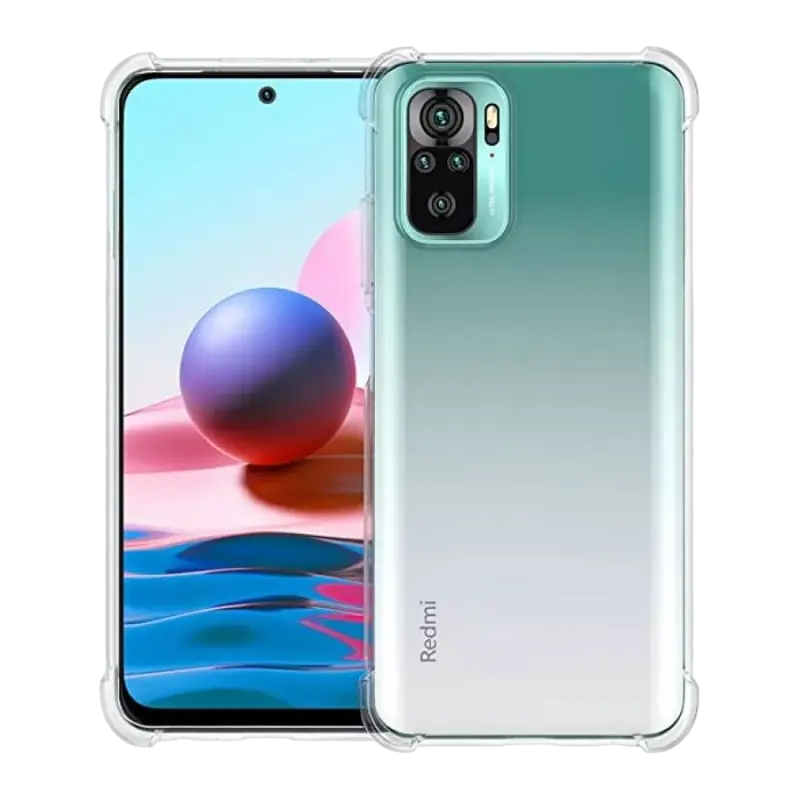 Husă Xcover Redmi Note 10/Note 10S - Liquid Crystal, Transparent - photo