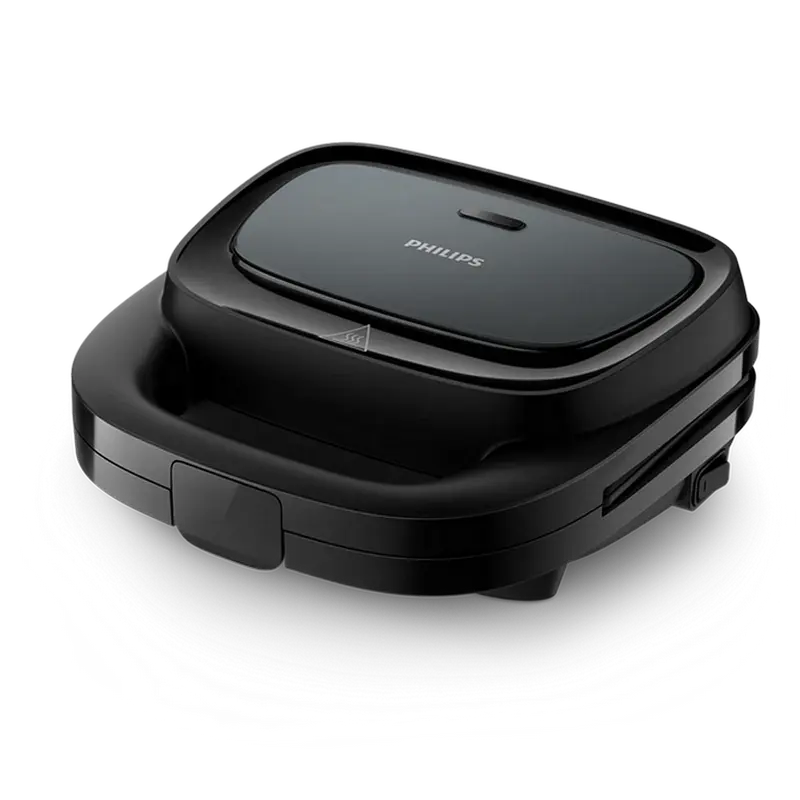 Aparat pentru sandwich Philips HD2330/90, Negru - photo