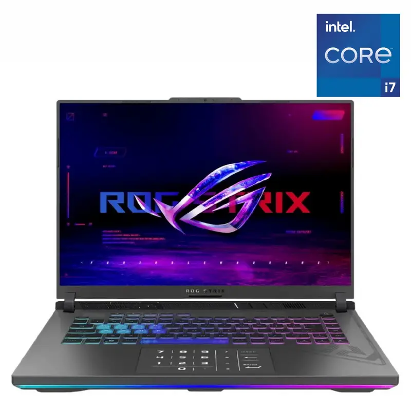 Игровой ноутбук 16" ASUS ROG Strix G16 G614JV, Eclipse Gray, Intel Core i7-13650HX, 16Гб/1024Гб, Без ОС - photo