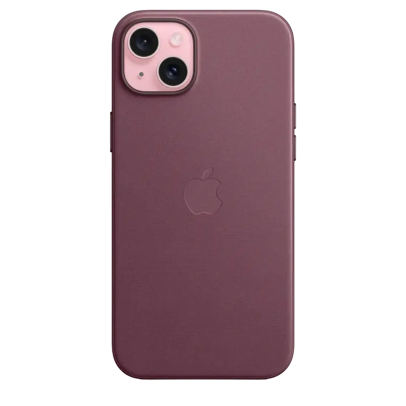 Husă Apple iPhone 15 Plus FineWoven Case with MagSafe, Mulberry - photo