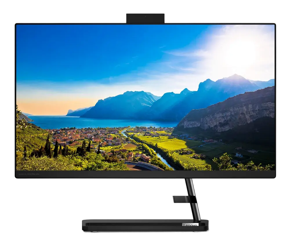 Моноблок Lenovo IdeaCentre 3 27ALC6, 27", AMD Ryzen 5 7530U, 16Гб/512Гб, Без ОС, Чёрный - photo