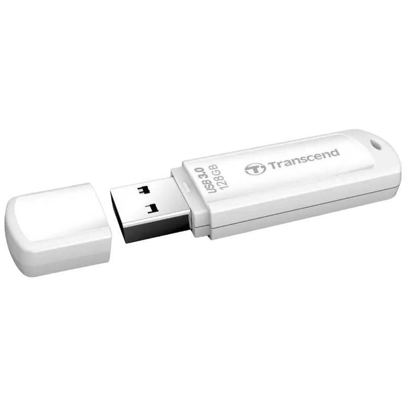 Memorie USB Transcend JetFlash 730, 128GB, Alb - photo