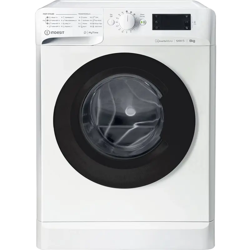 Стиральная машина Indesit MTWSE 61294 WK EE, 6кг, Белый - photo