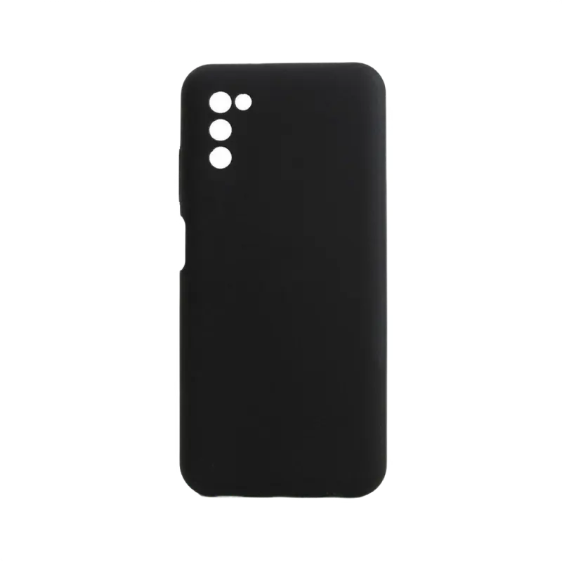 Husă Xcover Galaxy A03 - Liquid Silicone, Negru - photo