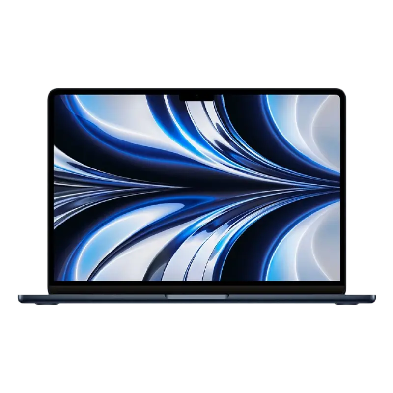 Ноутбук 13,6" Apple MacBook Air A2681, Midnight, M2 with 8-core CPU and 10-core GPU, 16Гб/512Гб, macOS Monterey - photo