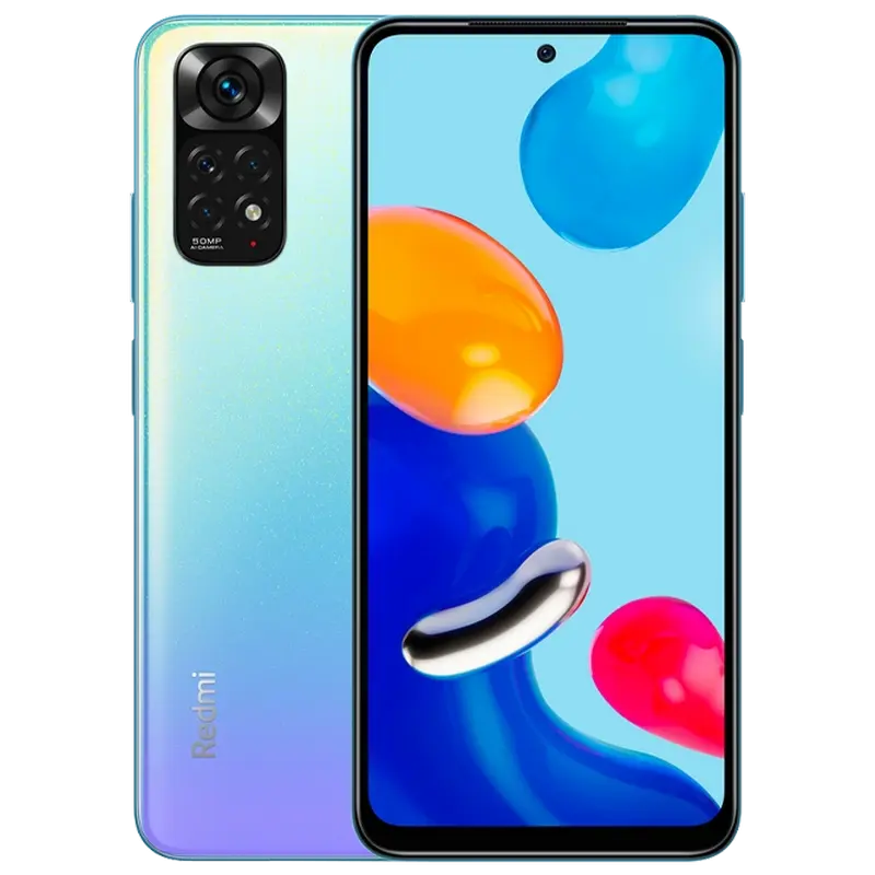 Смартфон Xiaomi Redmi Note 11, 4Гб/64Гб, Синий - photo