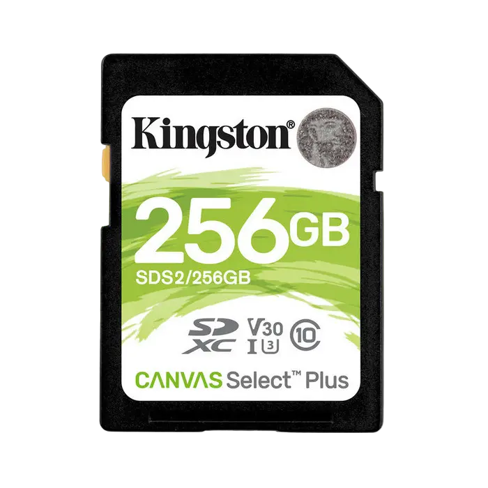 Card de Memorie Kingston Canvas Select Plus, 256GB (SDS2/256GB) - photo