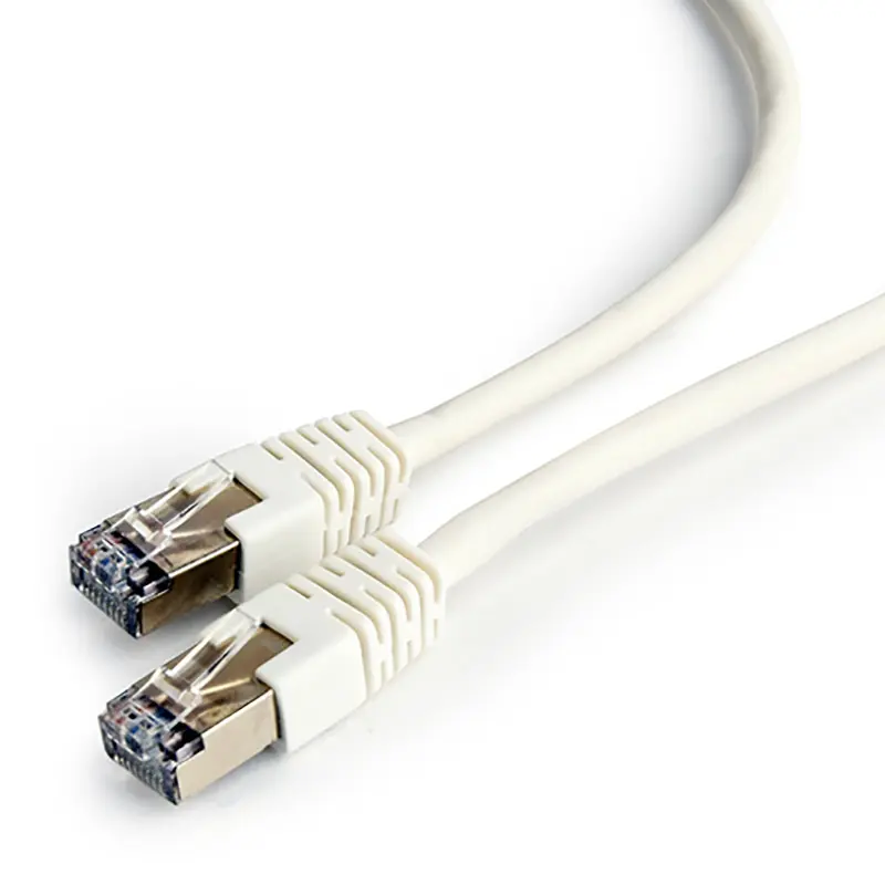 Patch cord Cablexpert PP6-0.5M/W, Cat6 FTP , 0,5m, Alb - photo