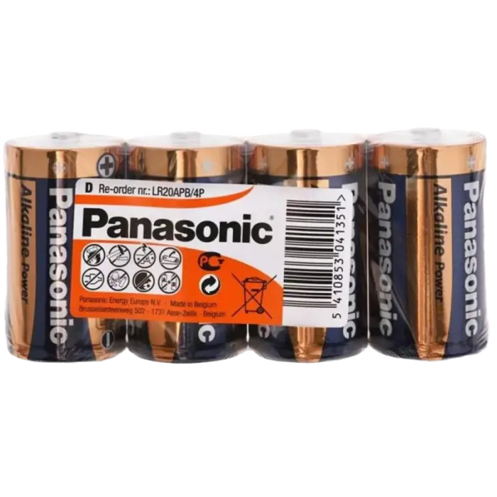 Baterii Panasonic LR20REB, D, 4buc. - photo