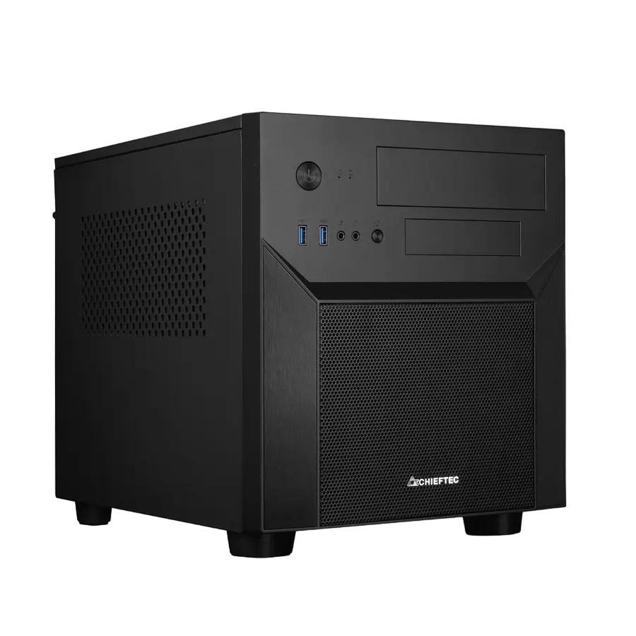 Компьютерный корпус Chieftec Pro Cube, Micro-ATX, Без блока питания, Чёрный - photo