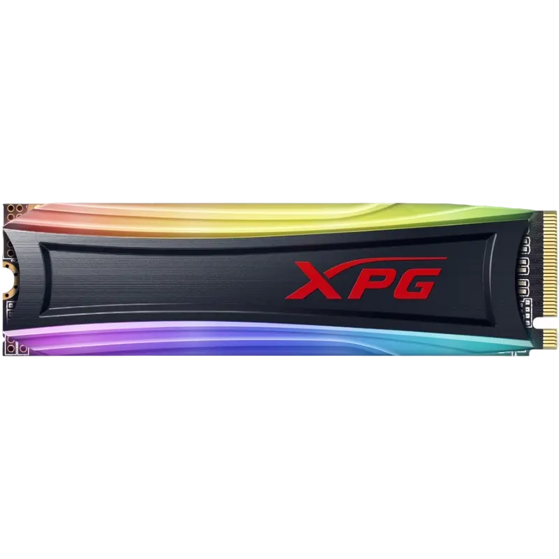 Накопитель SSD ADATA XPG GAMMIX S40G RGB, 512Гб, AS40G-512GT-C - photo