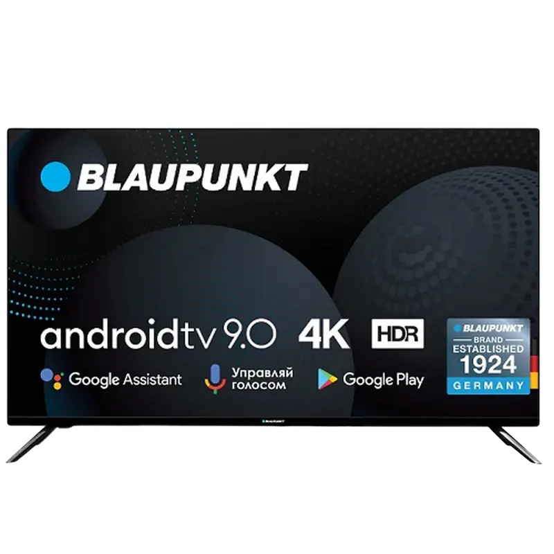 43" LED SMART TV BLAUPUNKT 43UN265T, 3840x2160 4K UHD, Android TV, Negru - photo
