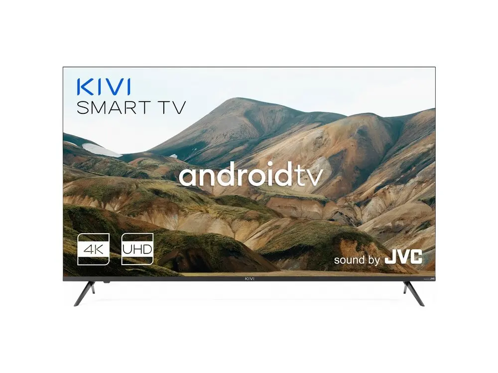 55" LED SMART TV KIVI 55U740LB, 3840 x 2160 4K, Android TV, Negru - photo