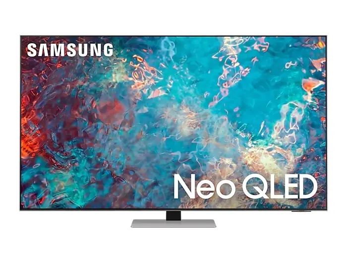 55" Televizor LED SMART Samsung QE55QN85AAUXUA, 3840 x 2160, Tizen, Argintiu - photo