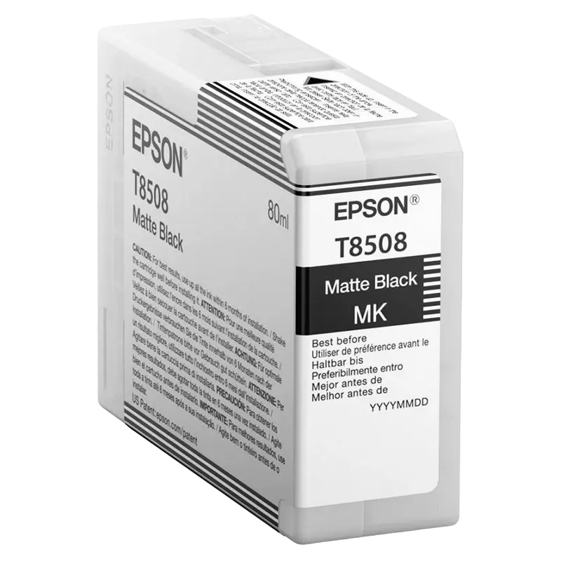 Cartuș de cerneală Epson T850 UltraChrome HD, 80ml, Negru mat - photo