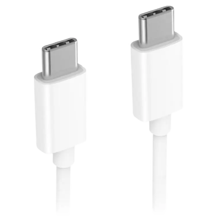 Cable de date Xiaomi SJX12ZM, USB Type-C/USB Type-C, 1,5m, Alb - photo