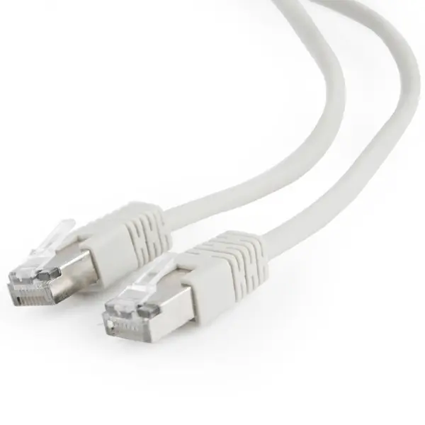 Patch cord Cablexpert PP22-7.5M, Cat5e FTP, 7,5m, Gri - photo