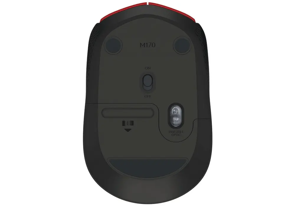 Mouse Wireless Logitech M171, Roșu