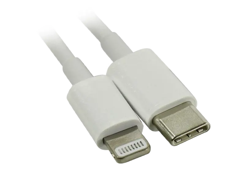 Cablu încărcare și sincronizare Xiaomi Type-C to Lightning, USB Type-C/Lightning, 1m, Alb - photo