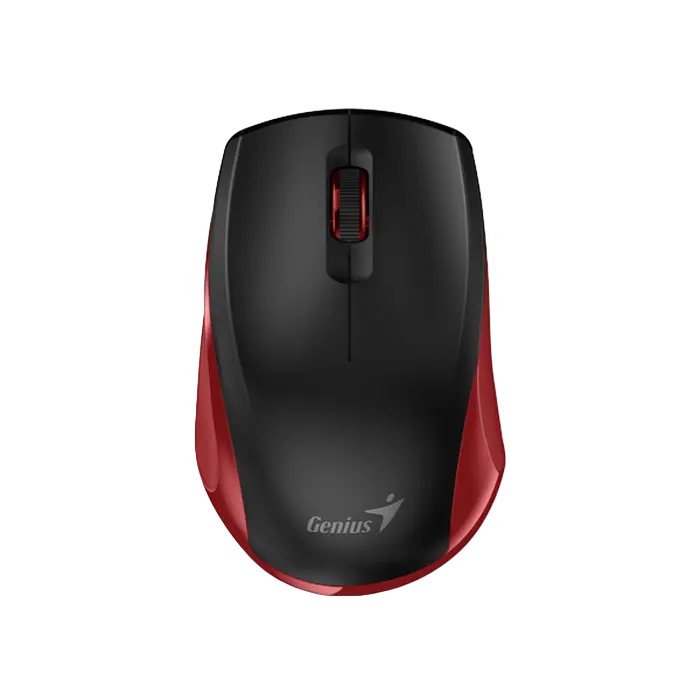 Mouse Wireless Genius NX-8006S, Negru/Rosu - photo