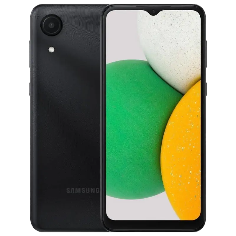 Смартфон Samsung Galaxy A03 Core, 2Гб/32Гб, Ceramic Black - photo