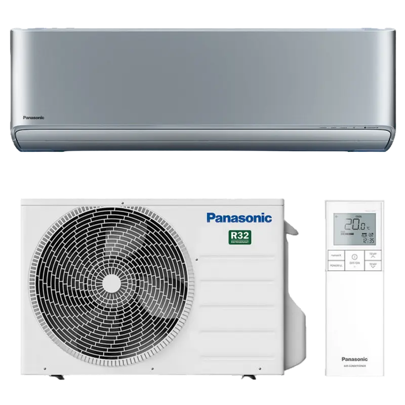 Сплит-система Panasonic Etherea XZ35TKEW, 12kBTU/h, Серебристый - photo