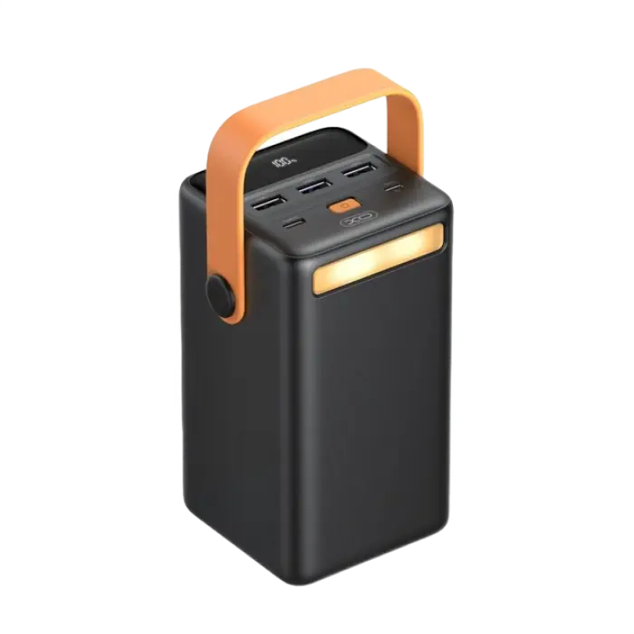 Портативное зарядное устройство XO PR168, 50000мА·ч, Чёрный - photo