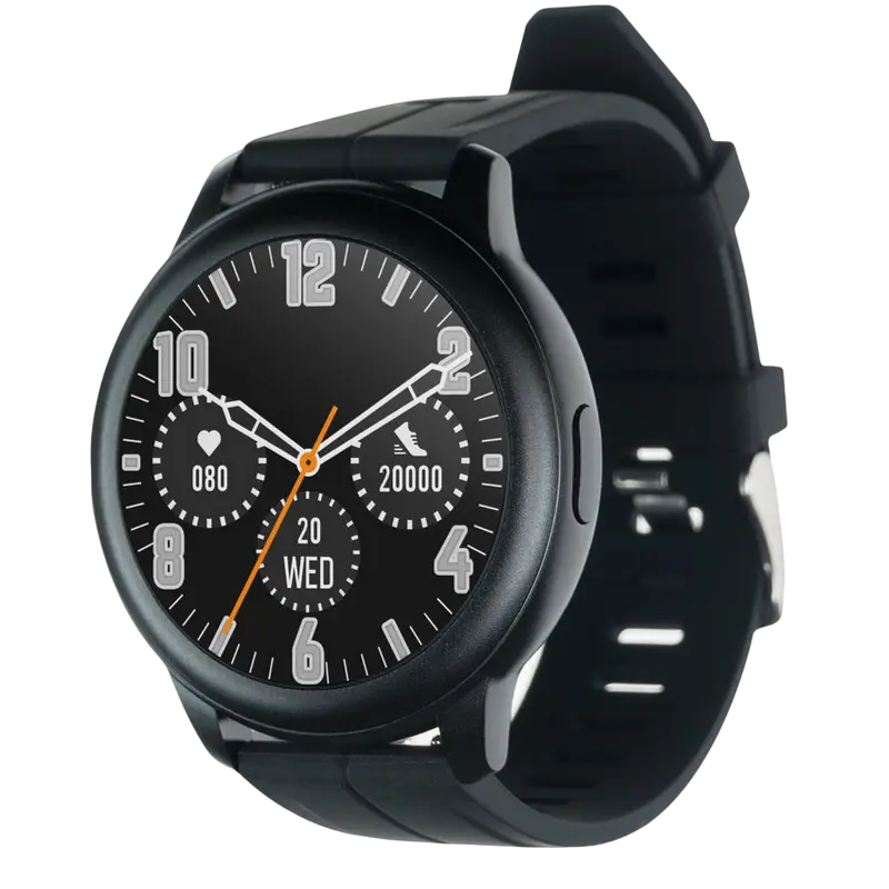 Умные часы Globex Aero, 45мм, Чёрный - photo