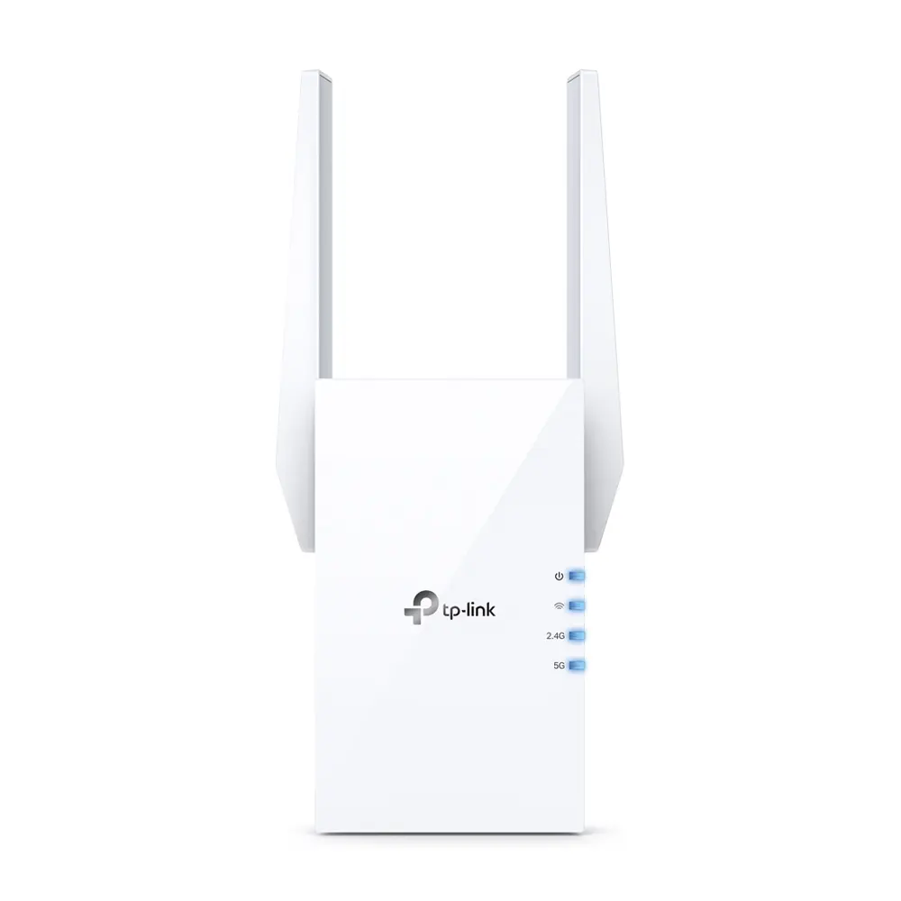 Wi-Fi 6 Dual Band Range Extender/Access Point TP-LINK "RE605X", 1800Mbps, 2xExt Ant, Mesh