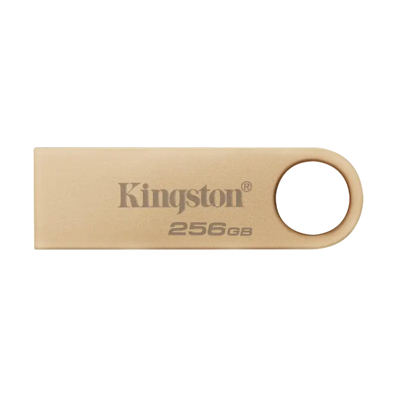 USB Flash накопитель Kingston DataTraveler SE9 G3, 256Гб, Золотой - photo