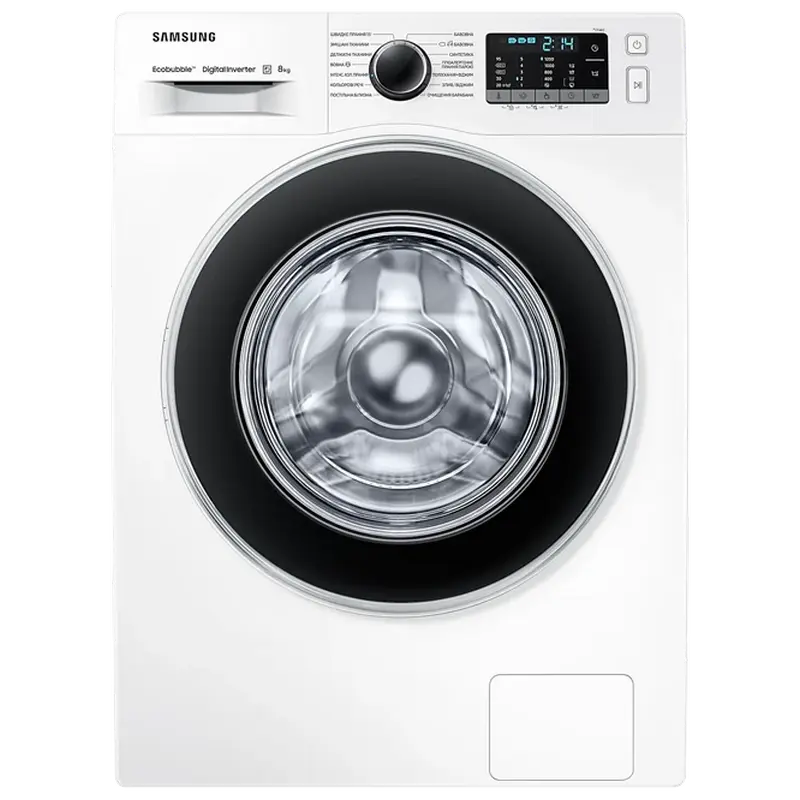 Mașină de spălat Samsung WW80J52E0HW/CE, 8kg, Alb - photo