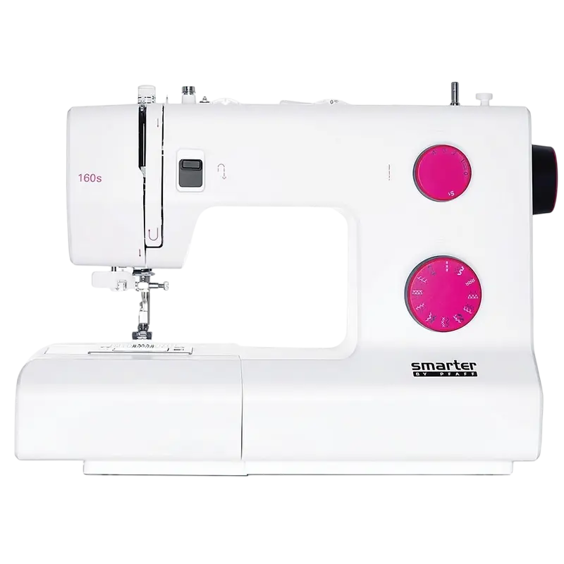 Швейная машина Pfaff Smarter 160s, Белый | Розовый - photo