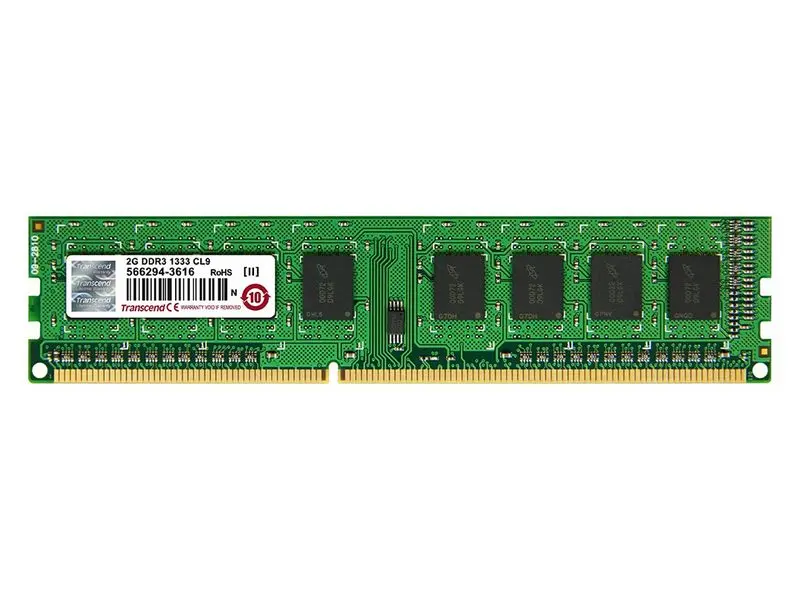 .2GB DDR3-1333MHz   Transcend  PC10600, CL9, 1.5V - photo