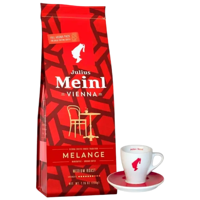 Set de cafea Julius Meinl Vienna Melange, 220 g + Cană - photo