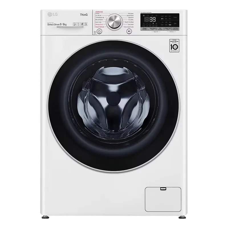 Mașină de spălat cu uscător LG F4DV710S1E, 10,5kg, Alb - photo