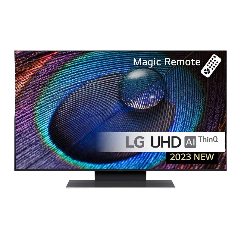 43" LED SMART TV LG 43UR91006LA, 3840x2160 4K UHD, webOS, Negru - photo