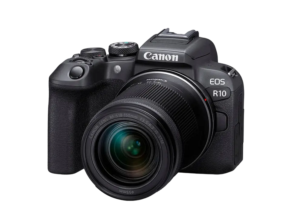Aparat Foto Mirrorless Canon EOS R10 & RF-S 18-150mm f/3.5-6.3 IS STM KIT & Adaptor EF-EOS R pentru obiective EF-S și EF - photo