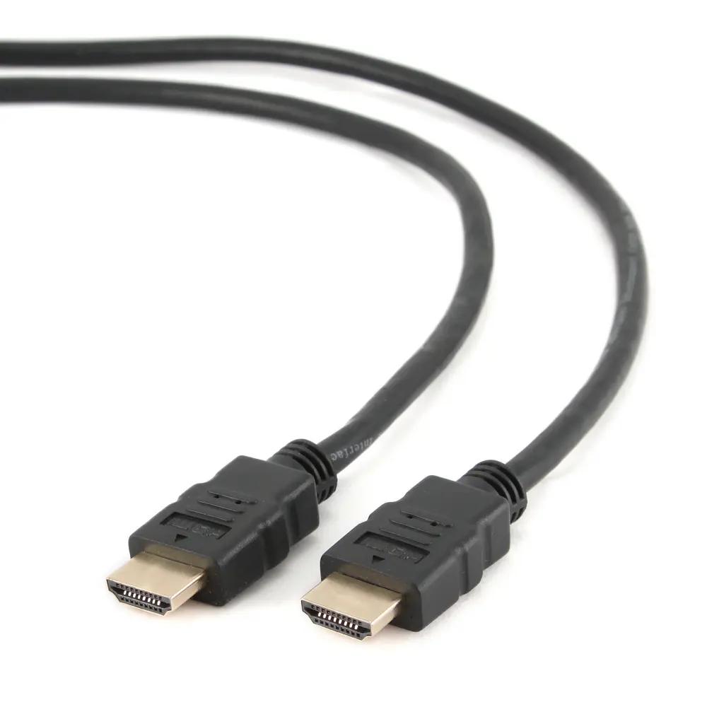 Видеокабель Cablexpert CC-HDMI4F-1M, HDMI (M) - HDMI (M), 1м, Чёрный - photo