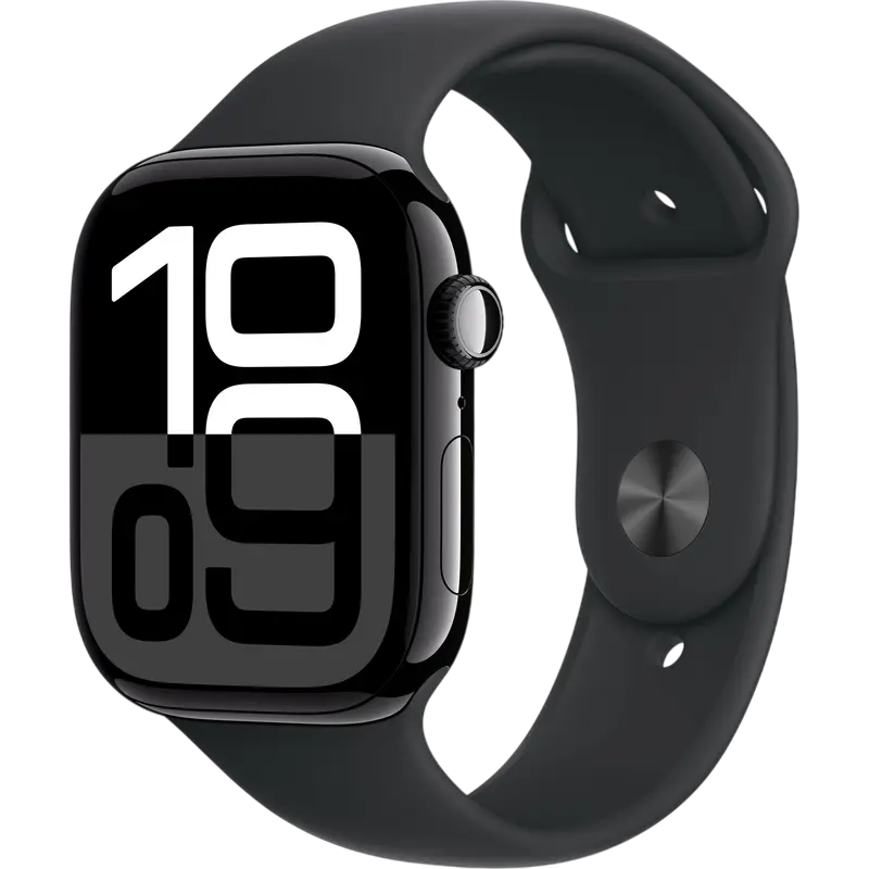 Ceas inteligent Apple Watch Series 10, 46mm, Negru - photo