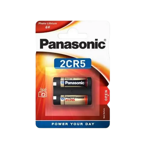 Baterii Panasonic 2CR-5L, 2CR5, 1400 mAh, 2 buc. - photo