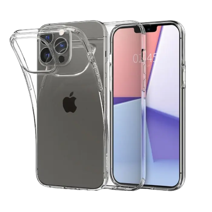 Husă Xcover iPhone 13 Pro Max - Liquid Crystal, Transparent - photo