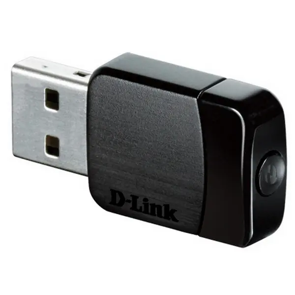 USB2.0 Mini Wi-Fi AC Dual Band LAN Adapter, D-Link "DWA-171/A1C", 600Mbps
