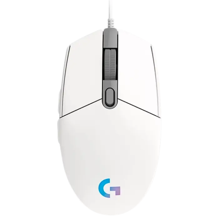 Gaming Mouse Logitech G102, Alb - photo