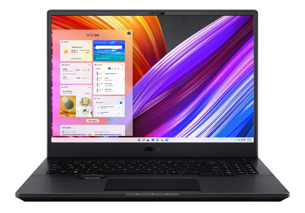 Laptop 16" ASUS ProArt Studiobook 16 OLED H5600QE, Star Black, AMD Ryzen 7 5800H, 16GB/1024GB, Windows 11 Pro - photo